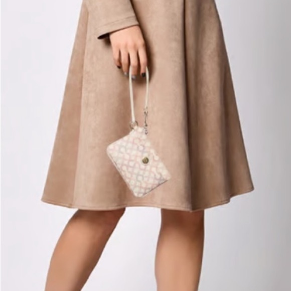 Coach Waverly Op Art Multi C Wristlet in Ivory - Picture 8 of 8